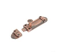 Bebykilemi Loquet de porte solide en alliage de zinc pour portes d'armoire, de grenier et de cave, boulon coulissant de 12,7 cm avec finition chromée, comprend des vis pour une installation facile