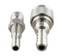 Bebykilemi Lot de 2 connecteurs de ligne de carburant marine pour Tohatsu pour hors-bord Nissan 5-90 HP Construction en métal facile à installer Aucun outil spécial nécessaire
