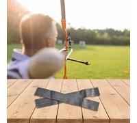 Bebykilemi Lot de 2 paires de silencieux de corde pour chat - Stabilisateur de corde en caoutchouc - Amortisseur de chocs pour arc long classique classique - Réducteur de vibrations