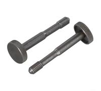 Bebykilemi Lot de 2 supports de boulons 327177-9 326409-1 pour outil multifonction DTM51 18 V, construction en acier, 55 x 18,5 mm, gris, compatible avec les outils électriques