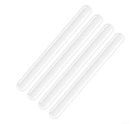 Bebykilemi Lot de 4 bandes de protection transparentes invisibles pour bord de portière de voiture SUV 40 cm en fibre de carbone Noir