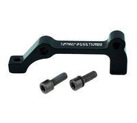 Bebykilemi Lot de 4 boulons d'étrier de frein à disque hydraulique M6 en acier pour vélo de montagne et route - Matériel de fixation de frein de vélo - Lot de 4 pièces de rechange noires
