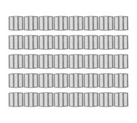 Bebykilemi Lot de 40 cache-trous en acier inoxydable pour murs en briques, 7,6 x 7,1 cm, assortiment de fixations pour ventilation murale, résistant à la rouille, ne se bouche pas, résiste aux