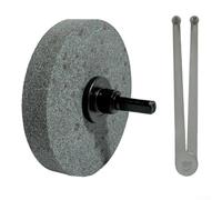 Bebykilemi Meule de meulage en carbure de silicium, disque abrasif en métal de 100 mm pour pierre à aiguiser le métal, outils électriques, meuleuse d'angle à main (A)