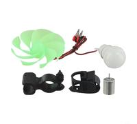 Bebykilemi Mini générateur d'éolienne avec pales - Kit de bricolage - Système d'alimentation CC - Sortie 0.-22 V - ABS - Projet scientifique éducatif