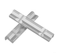 Bebykilemi Pince en V, étau magnétique, support de rangement avec base en caoutchouc, grille en forme d'écailles de poisson, alliage d'aluminium pour étau d'établi pour serrage de tuyau (15,2 cm)