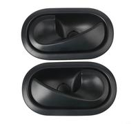 Bebykilemi Poignée de porte intérieure pour Renault Master MK3 2010-2020 compatible avec 8200310580 8200028487 8200028486 Poignée de porte de voiture de rechange ABS noir
