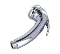 Bebykilemi Pommeau de douche en ABS chromé avec gâchette marche/arrêt pour débit d'eau COMET - Grand débit pour salle de bain, camping-car, camping