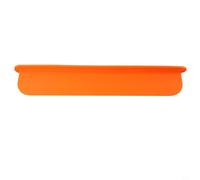 Bebykilemi Protection anti-éclaboussures en silicone multifonction pour comptoirs, facile à nettoyer, passe au lave-vaisselle, empêche le sol et les vêtements de renverser (orange)