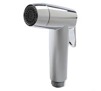 Bebykilemi Pulvérisateur de toilette portable multifonction Shattaf avec deux modes, jet d'eau haute pression pour femme, hygiène de salle de bain G1/2 (argent)