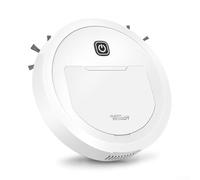 Bebykilemi Robot aspirateur automatique USB pour la maison avec capteurs intelligents pour un nettoyage détaillé sur les planchers de bois, carrelage et moquette