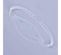 Bebykilemi Sangle de masque de plongée en silicone de rechange pour lunettes de plongée avec tuba - Bande de lunettes sous l'eau flexible pour activités de sports nautiques (transparent, taille L)