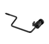 Bebykilemi Support de caméra réglable en hauteur pour caméras de trail, support d'arbre à vis de 6,35 mm, support de caméra résistant aux intempéries, support de montage en fer noir pour (1 pièce)