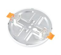 Bebykilemi Support de fixation pour caméra de sécurité intérieure - Support de plafond dissimulé avec couvercle de remplissage de trous, ABS robuste + support en alliage d'aluminium pour (L)