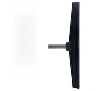 Bebykilemi Support de gadget tournant en fonte pour le travail du bois et du travail des métaux 300 mm de longueur 16 mm/254 mm de diamètre de colonne durable résistant à l'usure pour le repos (16 mm)