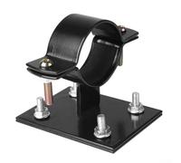 Bebykilemi Support de panier de vélo en métal réglable pour paniers de vélo avant compatible avec vélos pliants de route, VTT, scooters et vélos électriques, noir (M)