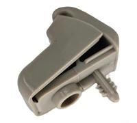 Bebykilemi Support de pare-soleil 735344980 pour Alfa 147 ABS intérieur clip de rechange côté gauche ou droit une pièce