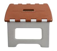 Bebykilemi Tabouret pliable pour économiser de l'espace, idéal pour le camping, la pêche et les tâches quotidiennes (marron)