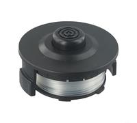 Bebykilemi Tap and Go Tête de débroussailleuse compatible avec les modèles DUR181Z, DUR141, DUR180, BUR181, BUR141, DUR181Z, DUR141Z, DUR140, DUR180Z, fil en nylon de 0,6 mm de diamètre, 8 (1 pièce)