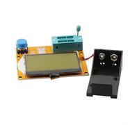 Bebykilemi Testeur de transistor numérique T4 pour résistance capacitance diode Triode Plus Mosfet avec rétroéclairage LCD Mise hors tension automatique 2 mA Consommation en veille Comprend C