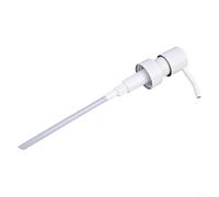 Bebykilemi Tête de pompe en acier inoxydable pour distributeur de lotion 28/400 filetage - Pompe à savon en métal avec distribution lisse, joint étanche, convient aux bocaux et bouteilles de bricolage