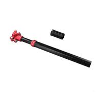 Bebykilemi Tige de selle de vélo - Tube de suspension en alliage d'aluminium - Système d'absorption des chocs hydraulique avec débattement de 50 mm - Pour vélos de route, VTT (30,4 x 350)