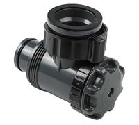 Bebykilemi Valve de rechange pour pompe de filtre de piscine, pièces de rechange pour commutateur, compatible avec tuyau de 38 mm, contrôle du système de piscine hors sol