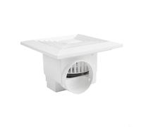 Bebykilemi Ventilateur de ventilation domestique ventilateur d'échappement de type plafond puissant ventilateur d'échappement silencieux (20 x 20 cm)