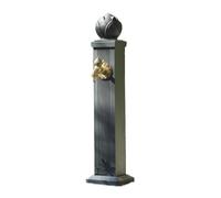 Bec d'arrosage extérieur en acier inoxydable avec robinet, borne d'incendie de jardin résistante au gel, adaptée aux cours et terrasses, solution durable pour l'extérieur(Bottom inlet)