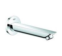 GROHE BauCosmopolitan Bec de robinet mural pour Baignoire (Saillie 171 mm, Aérateur, Filetage mâle 1/2 pouce), Chrome, 13255001