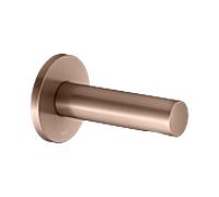 KEUCO IXMO Bec déverseur pour baignoire, rosace ronde, saillie 130mm, 59545290001, Couleur: rouge or brossÃ©