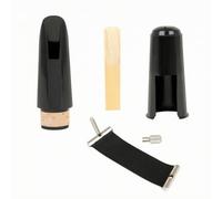 Bec de Clarinette Pack Bec Ligature Capuchon Fabrication Nylon Métal Solide Poids 48.7g Transport Aisé Son Précis Installation Rapide Adapté aux Débutants Amateurs Répétitions Scènes