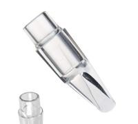 Bec De Saxophone Avec Ligature Et Couvre-Bec, Embouchure De Remplacement Pour Saxophone Alto/Ténor, Accessoire Musique De Haute Qualité Pour Débutants Et Professionnels, Pièce Détachable Facile À Util