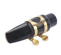 Bec De Saxophone, Sax Tooth Pad Saxophone Bec Bon Match Pour Les Instruments à Vent Convient à Tout Saxophone Alto Standard(le Noir)