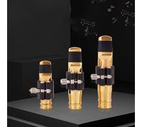 Bec de saxophone soprano alto ténor en laiton massif pour tailles #5#6#7#8#9 (taille soprano)