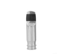 Bec de saxophone soprano alto ténor fabriqué en laiton massif compatible avec les fentes d'embouchure standard #5#6#7#8#9 Sortie constante (taille soprano 6)