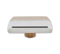 Bec de sortie d'eau mural en acier inoxydable pour piscine, baignoire, baignoire, cascade, buse de sortie d'eau