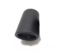 Bec d'échappement Couvercle de pointe de silencieux d'échappement de voiture, accessoires de style automobile, pour VW, pour Passat B7 CC 2012 - 2015, pour Tiguan(Matte Black,1pc)
