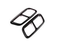 Bec d'échappement Pour Land pour Rover pour Range pour Rover pour Sport P400 2018~2019 Tuyaux d'échappement de voiture Couvercle silencieux Échappement(Noir)