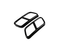 Bec d'échappement Pour Mercedes pour Benz SR pour classe W221 W222 C217 W251 GL X166 voiture queue silencieux tuyau d'échappement couvercle(Noir)