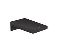 hansgrohe bec de Metropol 32543670 saillie 185 mm, fixation murale, noir mat