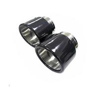 Bec Echappement Pour G20 1 3 Series 2019+ G01 G02 X3 X4 X1 F48 X2 F39 2018-2020 2 Pièces Voiture En Fiber Carbone Brillant Embout D'échappement Grillé Style Silencieux