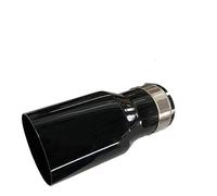 Bec Echappement Silencieux Universel De Voiture D'échappement Queue Gorge Modification De Voiture En Acier Inoxydable Réaménagement De Véhicule Pour BMW E90 W222(57MM IN 89MM OUT)