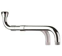 Bec et Raccord de Bec Delabie Chromé 300-470 mm 966380
