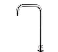 Bec et Raccord de Bec Delabie Chromé h: 340 mm 1306T2