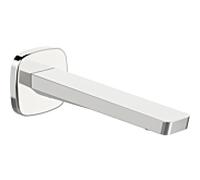 bec Hansa Hansastela chromé , rosace arrondie, montage mural, saillie 187mm