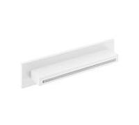 Bec mural Herzbach Deep White 23.697000.1.07 346x80mm, pour montage en surface sur le mur, blanc mat