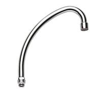 Bec tubulaire col de cygne 140mm chrome - GROHE - 13071000