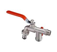 Bec verseur à double bec, forme robinet, 16 x 9,6 x 4,8 cm, usage universel, 1 pièce