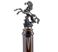 Bec verseur à vin | Année du cheval Distributeur de vin rouge Bouchon d'alcool | Accessoire de barbe Distributeur de boissons pour hommes papas Restaurant Bar Maison Fête Cocktail Anniversaire